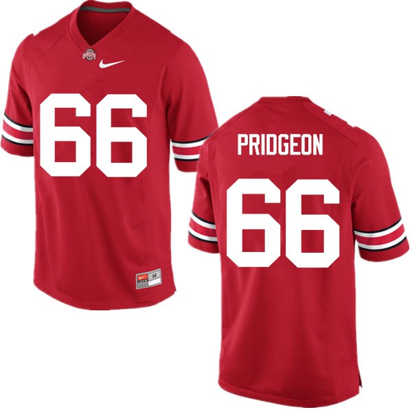 Ohio State Buckeyes #66 Malcolm Pridgeon Men High School Jersey Red OSU9548